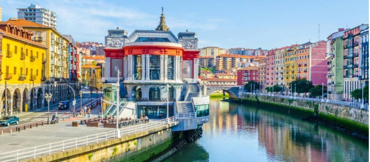 A 5 Minutos Andando Del Casco Viejo, Ayuntamiento, Plaza Circular Y Gran Via De Bilbao Y Proximo A Las 2 Lineas De Metro Экстерьер фото